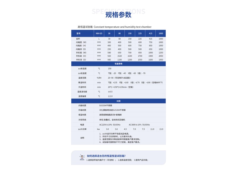高低温试验箱